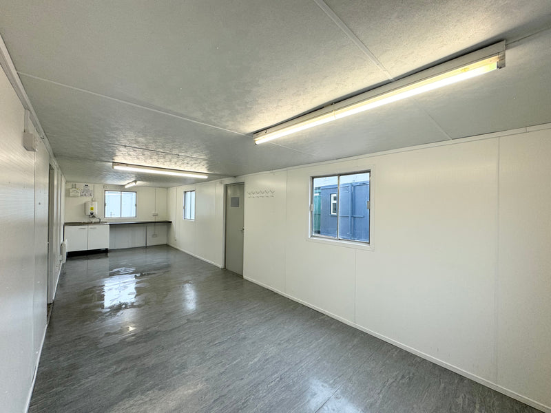 32x10ft| Open Plan | Canteen | Portable Anti-Vandal Building | Reduced | No 1294