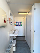 13x9ft | 2 + 1 Toilet Block | Portable Building | Site Accommodation | Reduced | No 1877