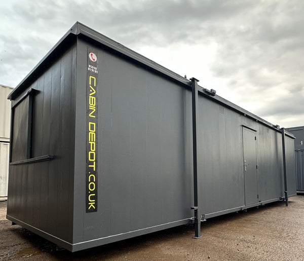 32 x 10ft | Anti Vandal Cabin | 2+1 Toilet + Twin Shower Room | Changing Room | 50/50 Split | No 1561