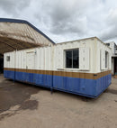 32x10ft | Canteen / Office / Drying Room | Building Site Accommodation | Portable Anti-Vandal | Reduced | No 1863