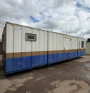 32x10ft | Canteen / Office / Drying Room | Building Site Accommodation | Portable Anti-Vandal | Reduced | No 1863