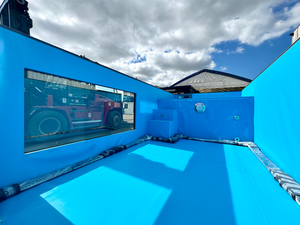 12M Container Swimming Pool | Portable Swimming Pool | Outdoor Pool | Endless Pool with Swim Jets