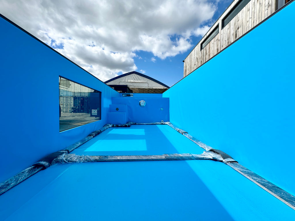 12M Container Swimming Pool | Portable Swimming Pool | Outdoor Pool | Endless Pool with Swim Jets