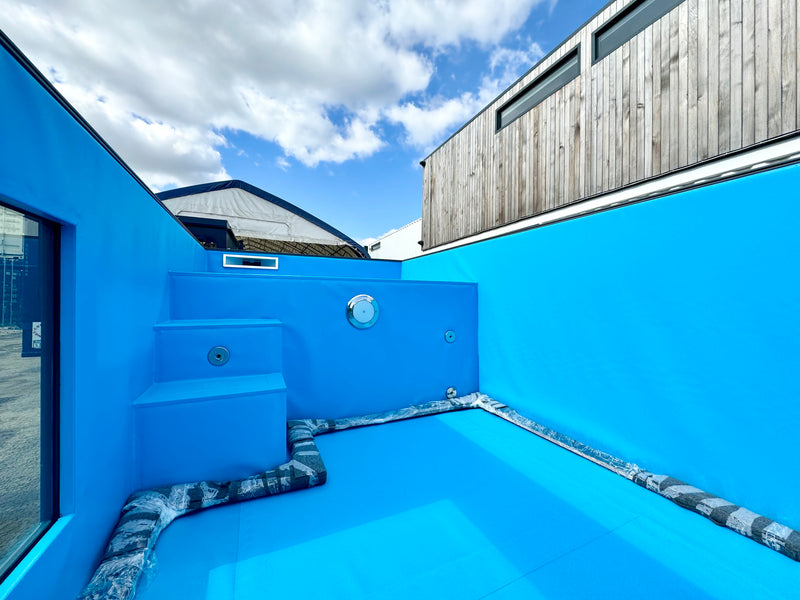 12M / 40ft | Container Swimming Pool | Portable Swimming Pool | Outdoor Pool | Anthracite