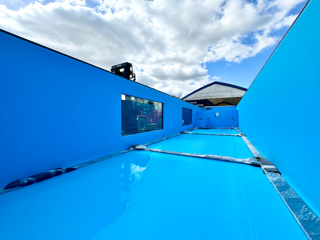 12M Container Swimming Pool | Portable Swimming Pool | Outdoor Pool | Endless Pool with Swim Jets