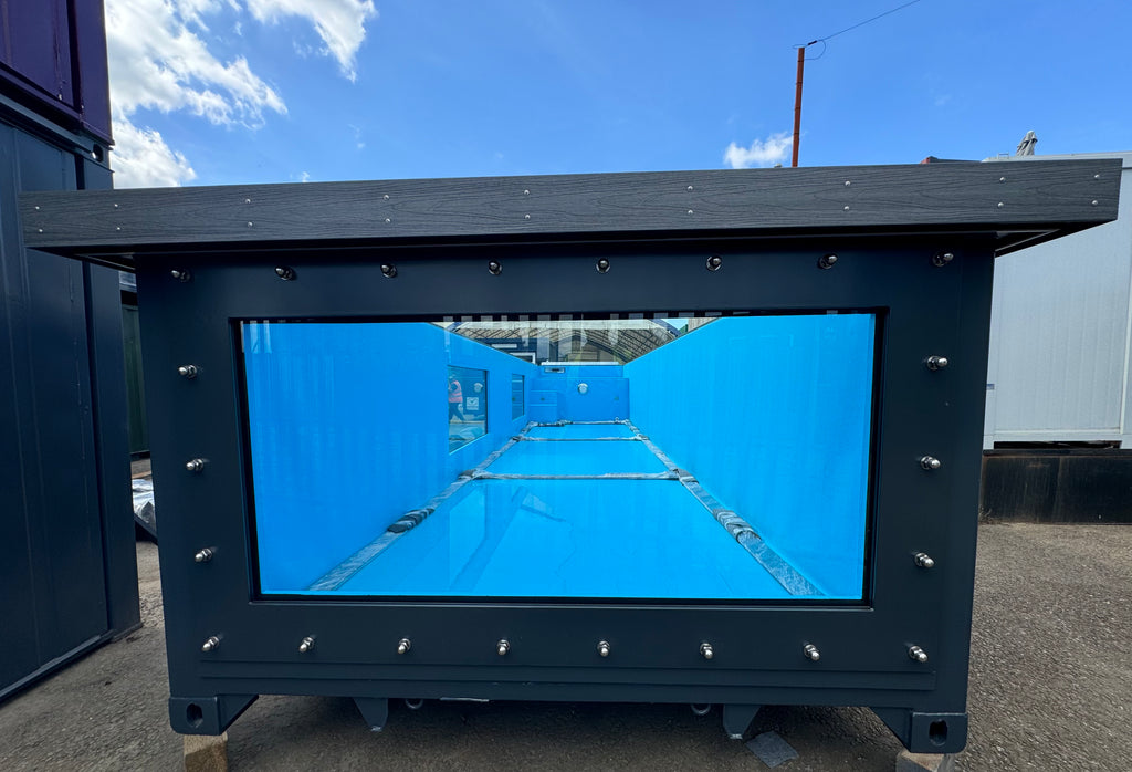 12M Container Swimming Pool | Portable Swimming Pool | Outdoor Pool | Endless Pool with Swim Jets