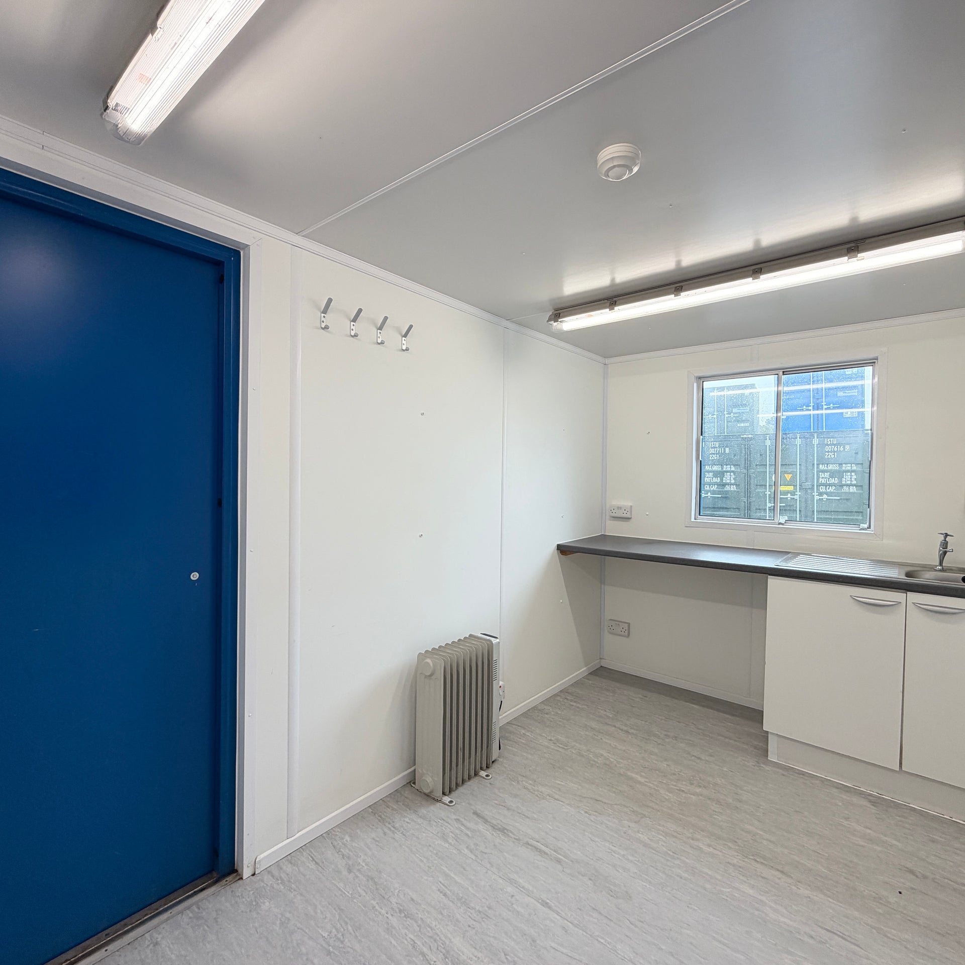 21x8ft | 2 Rooms | Canteen & Office | Building Site Accommodation | Portable Anti-Vandal | Reduced | No 1898