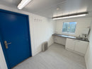 21x8ft | 2 Rooms | Canteen & Office | Building Site Accommodation | Portable Anti-Vandal | Reduced | No 1898