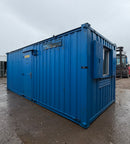 21x8ft | 2 Rooms | Canteen & Office | Building Site Accommodation | Portable Anti-Vandal | Reduced | No 1898