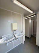 13x9ft | 2 + 1 Toilet Block | Portable Building | Site Accommodation | Reduced | No 1749