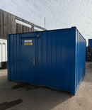 12 x 8 ft | Canteen / Office | Building Site Accommodation | Portable Anti-Vandal Cabin | Reduced | No 1887