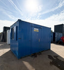 12 x 8 ft | Canteen / Office | Building Site Accommodation | Portable Anti-Vandal Cabin | Reduced | No 1887