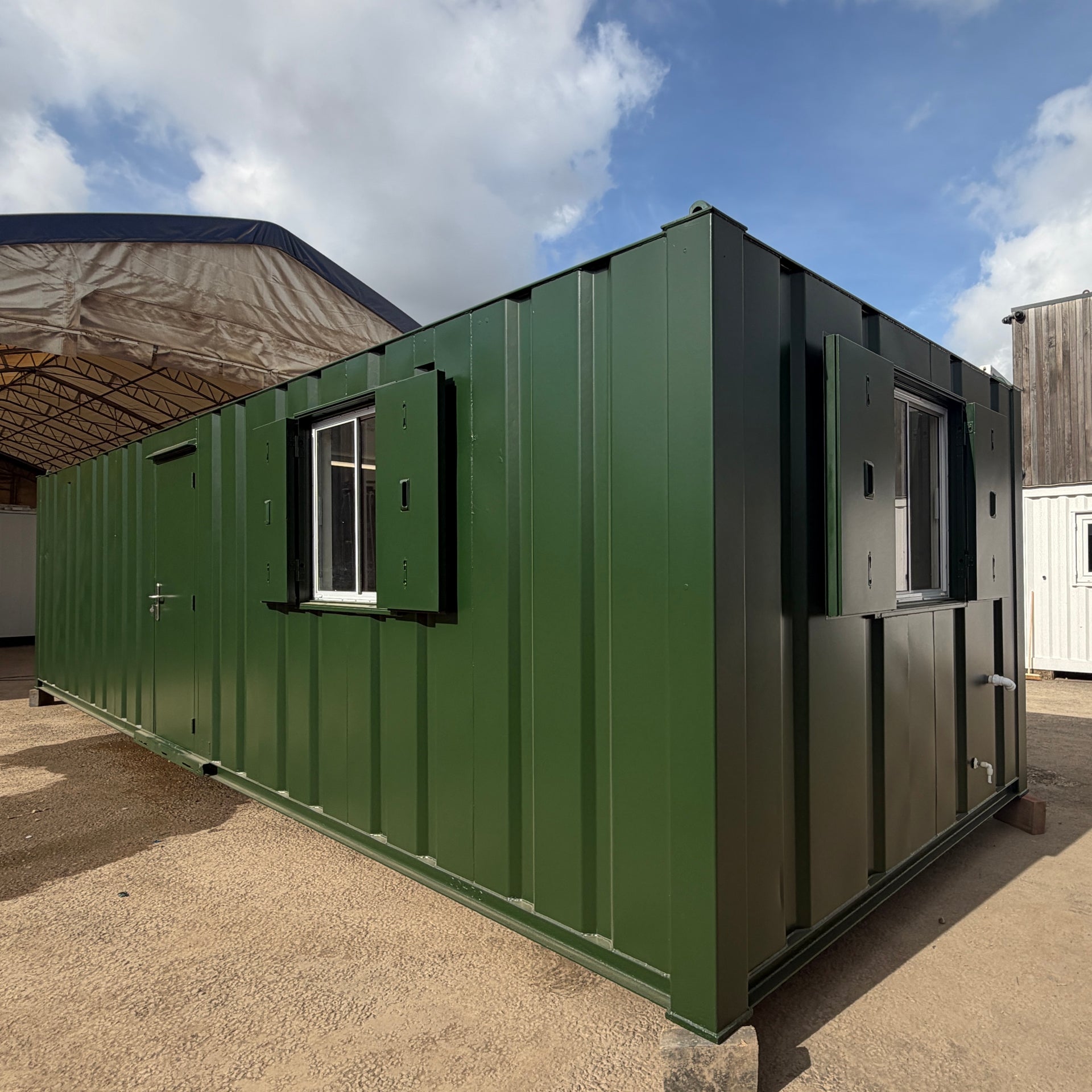 32x10ft | Canteen / Office | Building Site Accommodation | Portable Anti-Vandal | Reduced | No 1850