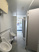 20x9ft | 4 + 1 Toilet Block | Portable Building | Site Accommodation | Reduced | No 1865