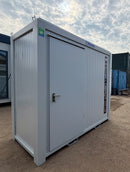 NEW 1 Toilet & 1 Shower Block | 8x5 Ft | Portable Containex Unit | GREY 1 Door | No 855 LG2