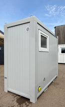 NEW 1 Toilet & 1 Shower Block | 8x5 Ft | Portable Containex Unit | GREY 1 Door | No 855 LG2