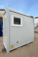 NEW 1 Toilet & 1 Shower Block | 8x5 Ft | Portable Containex Unit | GREY 1 Door | No 855 LG2
