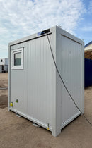 NEW 1 Toilet & 1 Shower Block | 8x5 Ft | Portable Containex Unit | GREY 1 Door | No 855 LG2
