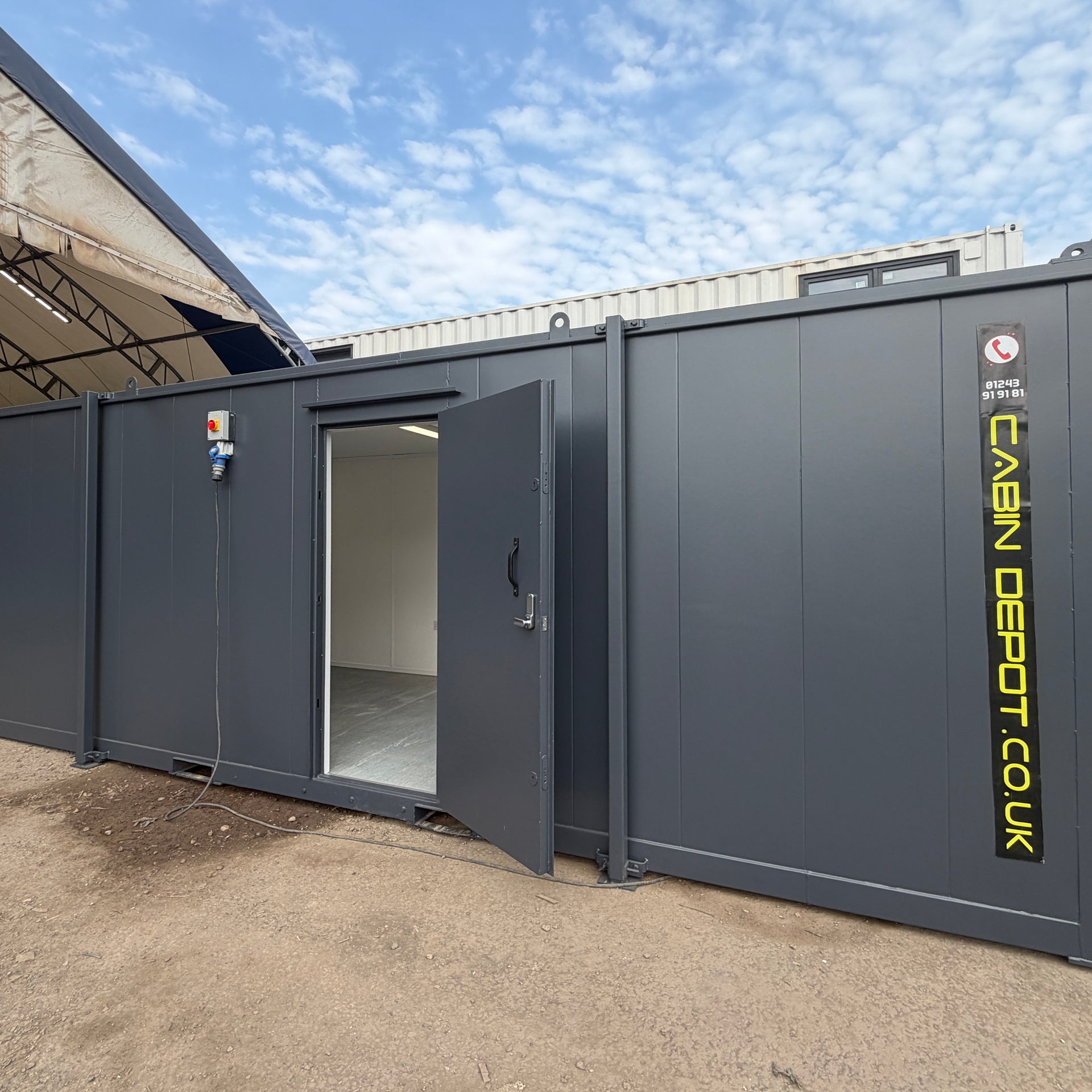 24x9 ft | Open Plan Office | Site Accommodation | Anti-Vandal Cabin | No 1824