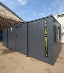 24x9 ft | Open Plan Office | Site Accommodation | Anti-Vandal Cabin | No 1824
