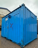12 x 8 ft | Canteen / Office | Building Site Accommodation | Portable Anti-Vandal Cabin | Reduced | No 1685