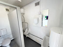 12x9ft | 2 + 1 Toilet Block | Portable Building | Site Accommodation | Reduced | No 1916