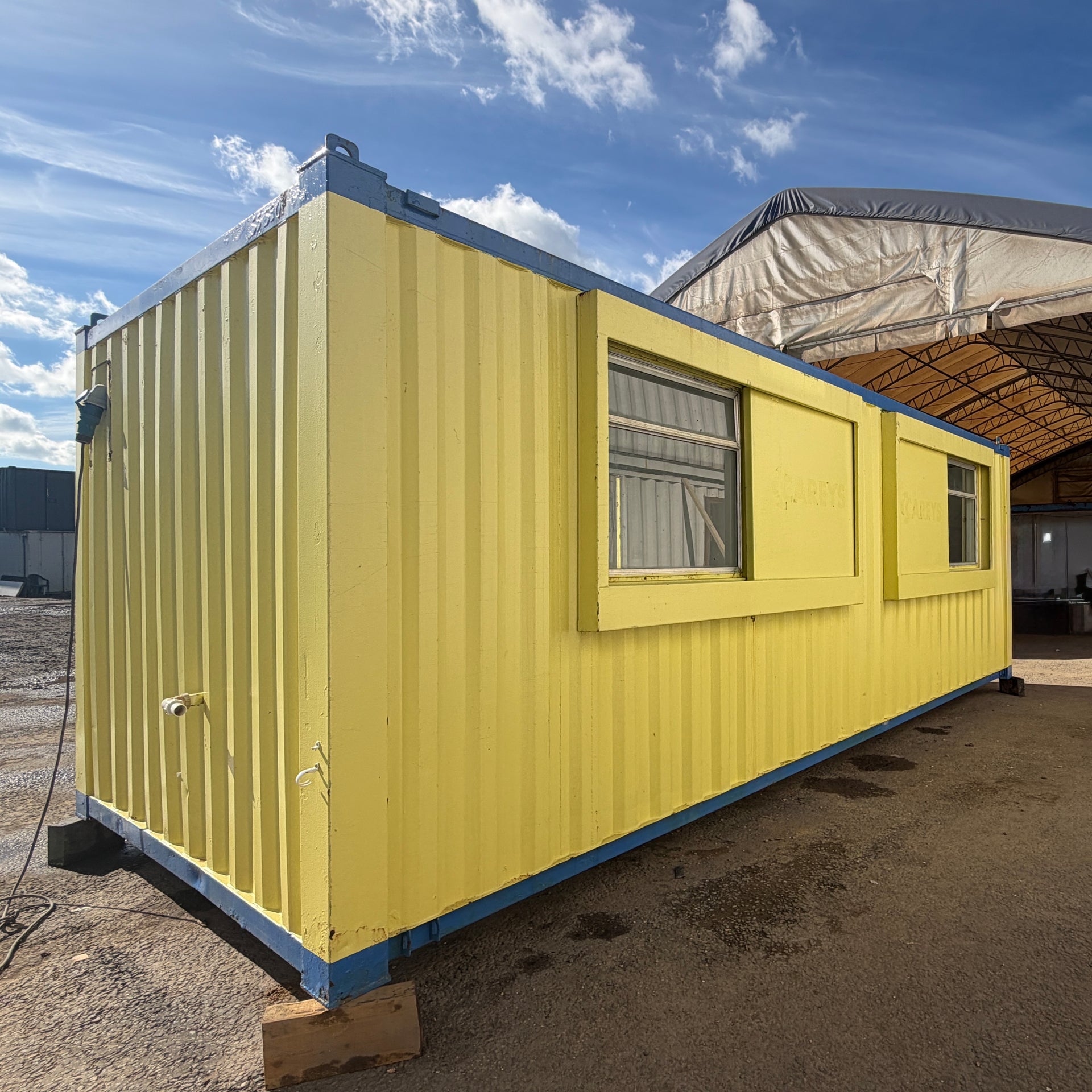 24x9ft | Canteen / Office | Building Site Accommodation | Portable Anti-Vandal | Reduced | No 1909