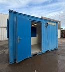 12 x 8 ft | Canteen / Office | Building Site Accommodation | Portable Anti-Vandal Cabin | Reduced | No 1875