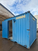 12 x 8 ft | Canteen / Office | Building Site Accommodation | Portable Anti-Vandal Cabin | Reduced | No 1875