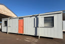 32x10ft | Canteen / Office | 2 Rooms | Building Site Accommodation | Portable Anti-Vandal | Reduced | No 1920