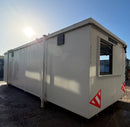 32x10ft | Canteen / Office | 2 Rooms | Building Site Accommodation | Portable Anti-Vandal | Reduced | No 1920