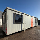 32x10ft | Canteen / Office | 2 Rooms | Building Site Accommodation | Portable Anti-Vandal | Reduced | No 1920
