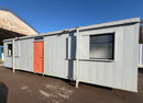 32x10ft | Canteen / Office | 2 Rooms | Building Site Accommodation | Portable Anti-Vandal | Reduced | No 1920