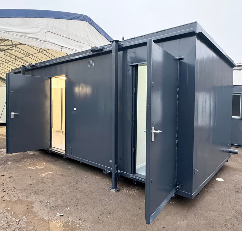 24x9ft | 4+1 Toilet Block | Anti-Vandal | Portable | Site Accommodation | No 768