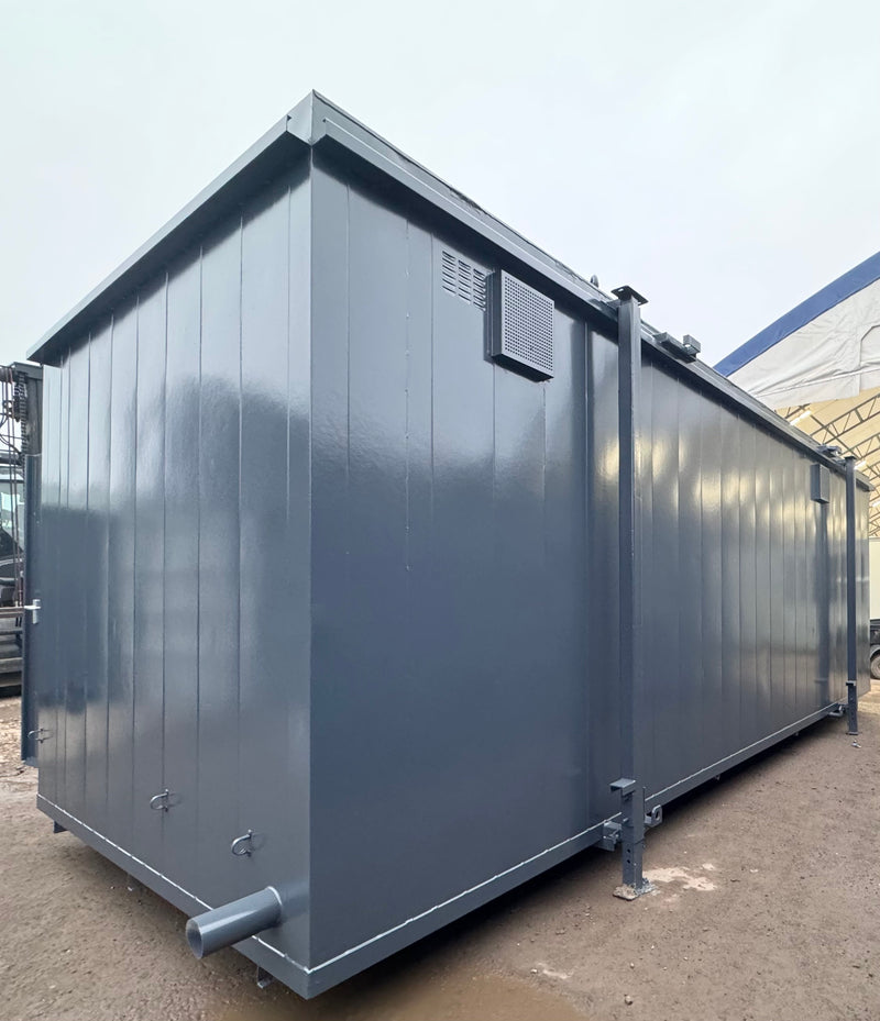 24x9ft | 4+1 Toilet Block | Anti-Vandal | Portable | Site Accommodation | No 768