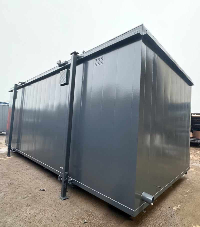 24x9ft | 4+1 Toilet Block | Anti-Vandal | Portable | Site Accommodation | No 768