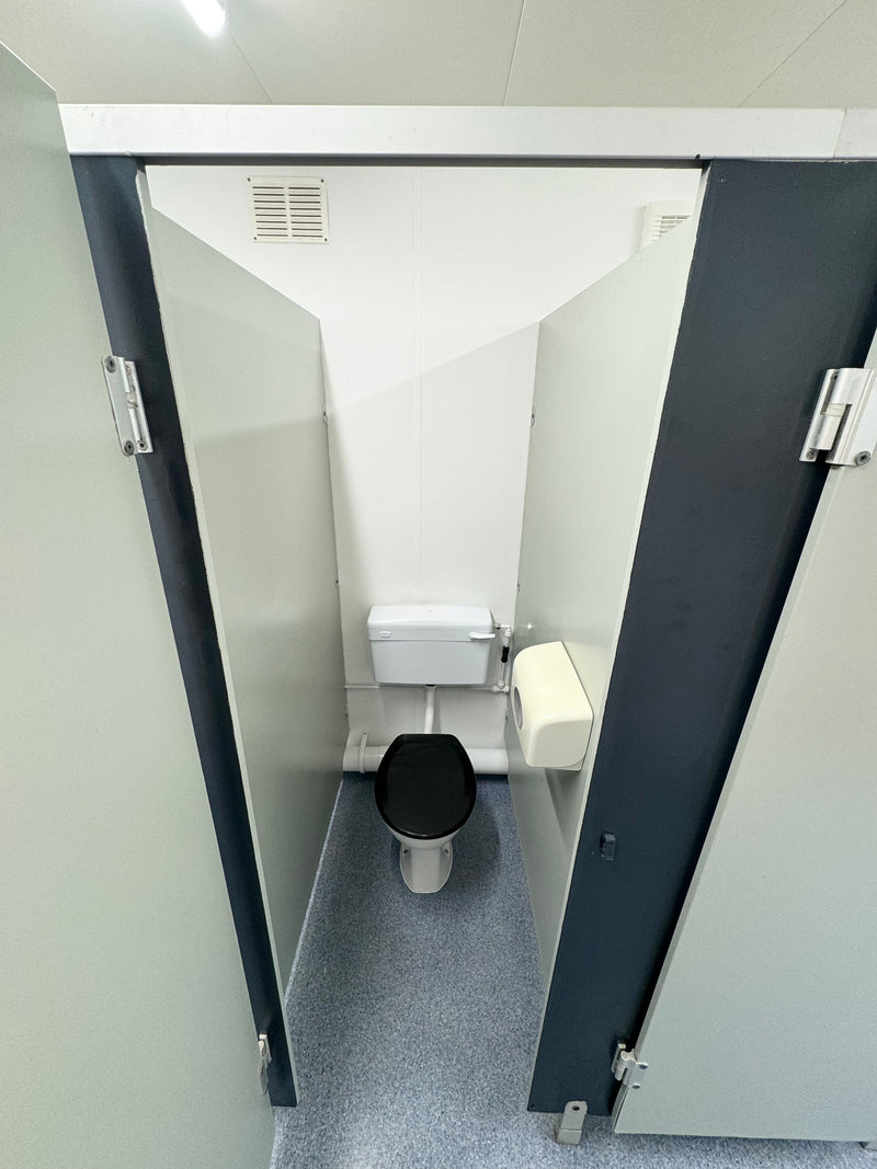 24x9ft | 4+1 Toilet Block | Anti-Vandal | Portable | Site Accommodation | No 768