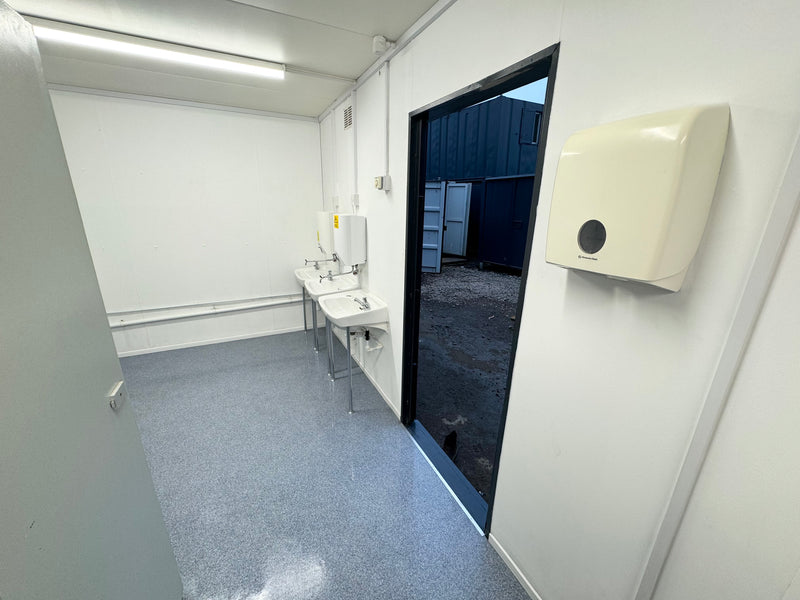 24x9ft | 4+1 Toilet Block | Anti-Vandal | Portable | Site Accommodation | No 768