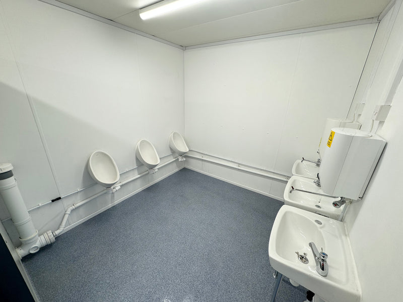 24x9ft | 4+1 Toilet Block | Anti-Vandal | Portable | Site Accommodation | No 768