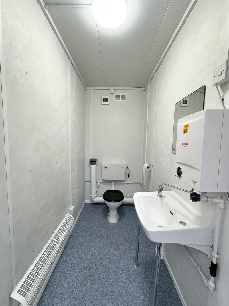 24x9ft | 4+1 Toilet Block | Anti-Vandal | Portable | Site Accommodation | No 768