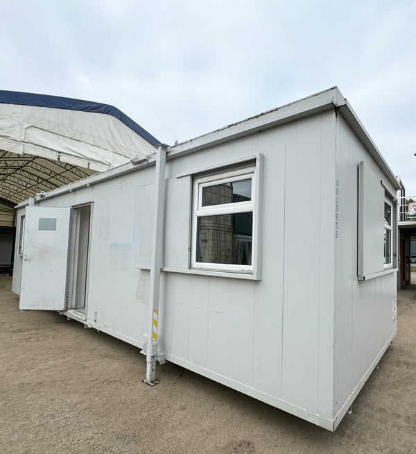 32x10ft | 2 Rooms | Canteen / Office | Portable Anti-Vandal Building | Site Accommodation | Reduced |No 1380