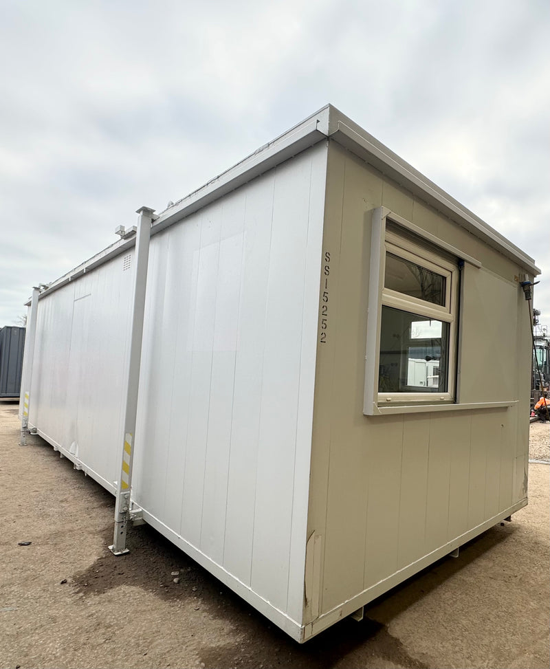 32x10ft | 2 Rooms | Canteen / Office | Portable Anti-Vandal Building | Site Accommodation | Reduced |No 1380