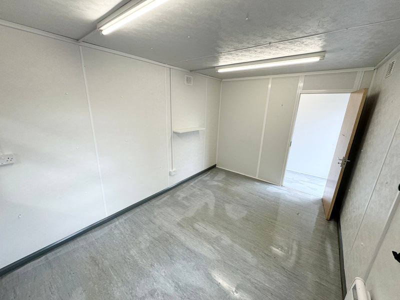 32x10ft | 2 Rooms | Canteen / Office | Portable Anti-Vandal Building | Site Accommodation | Reduced |No 1380