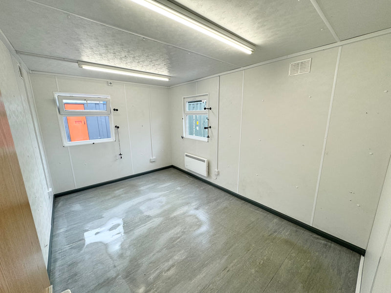 32x10ft | 2 Rooms | Canteen / Office | Portable Anti-Vandal Building | Site Accommodation | Reduced |No 1380