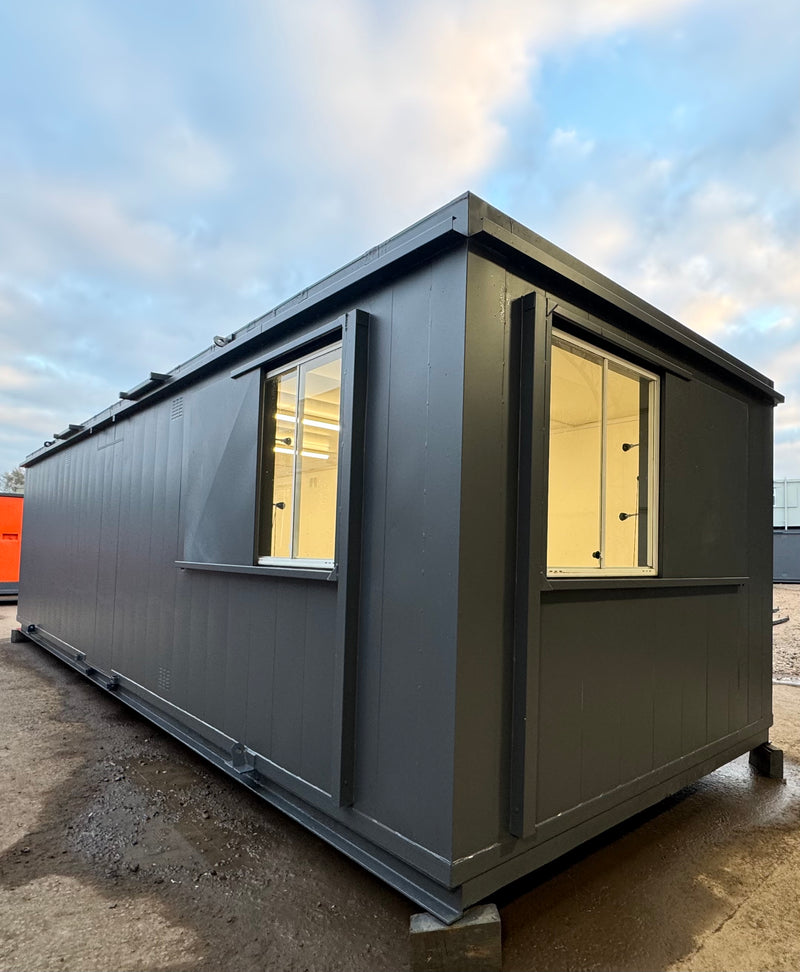 32x10ft Cabin | Open Plan Canteen / Office | Anti-Vandal | Site Accommodation | No 1177