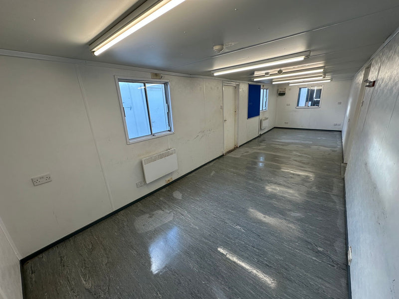 32x10ft | Canteen / Office | Building Site Accommodation | Portable Anti-Vandal | Reduced | No 1655