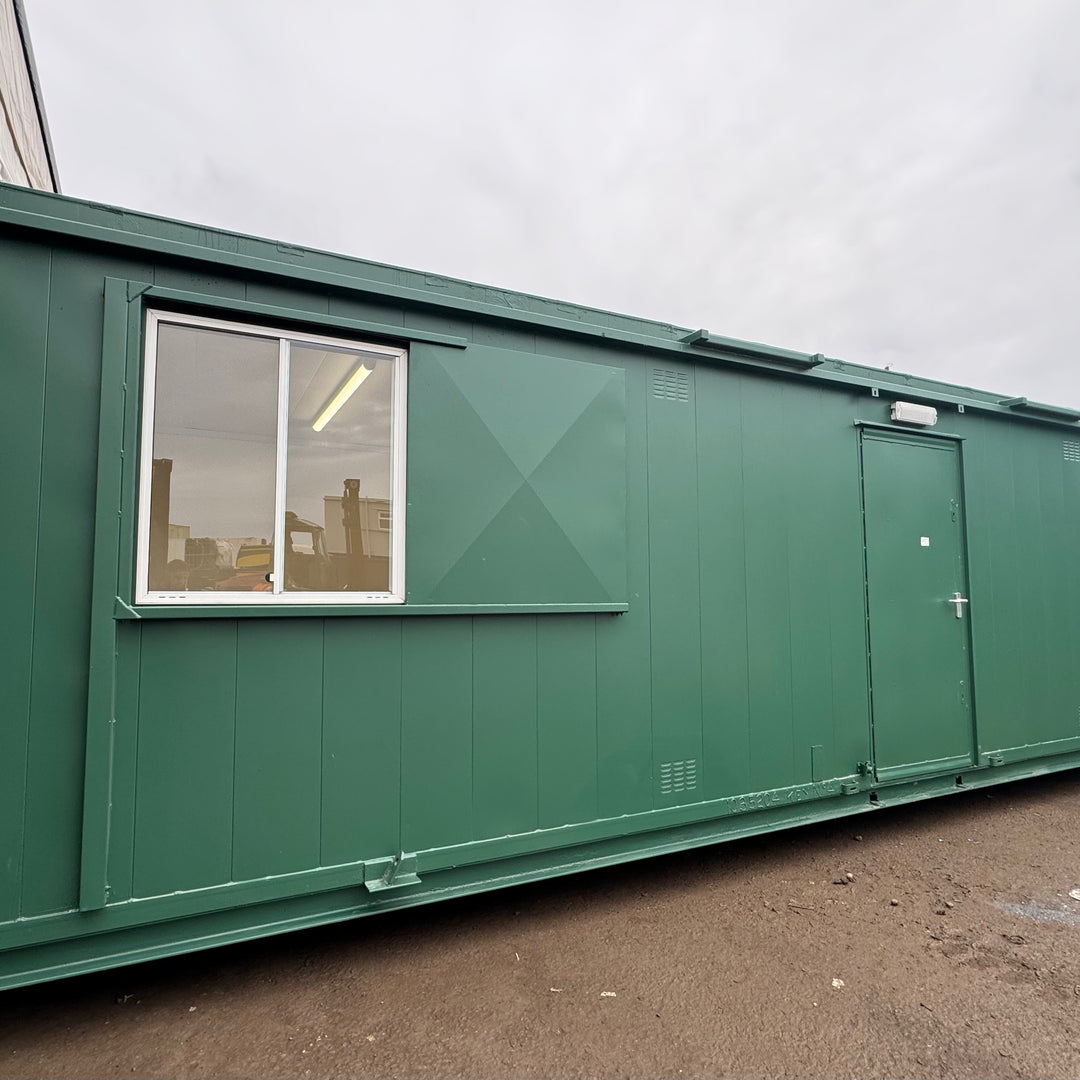 32x10ft Cabin | Open Plan Canteen / Office | Anti-Vandal | Portable Building | No 1175