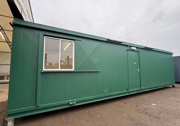 32x10ft Cabin | Open Plan Canteen / Office | Anti-Vandal | Portable Building | No 1175