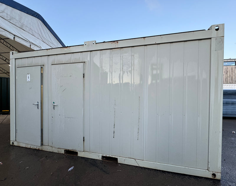 16 x 8 ft | 3 + 1 Toilet Block | Portable Building | Site Accommodation | Reduced | No 1360