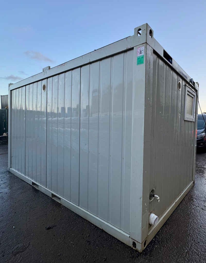 16 x 8 ft | 3 + 1 Toilet Block | Portable Building | Site Accommodation | Reduced | No 1360